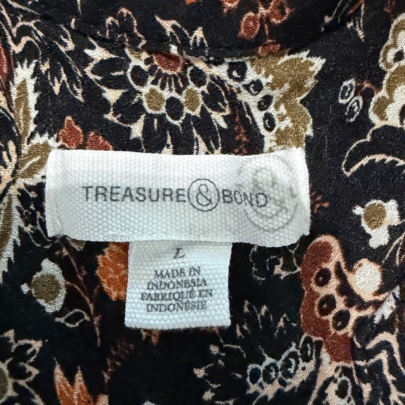 Treasure and Bond Print Blouse - Picture 3 of 3
